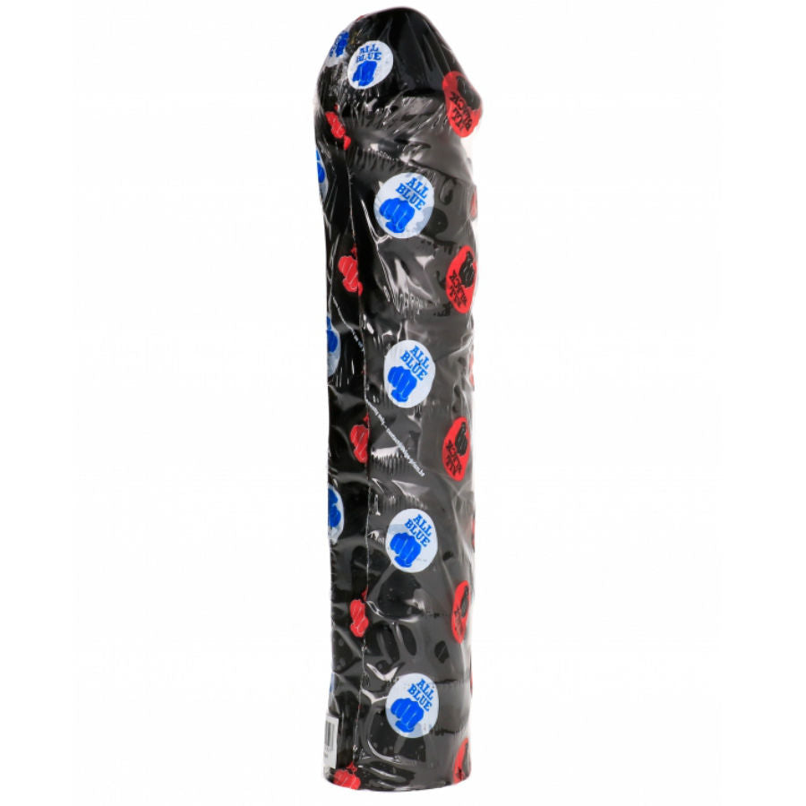 Analni dildo All Black Giant Soft Dildo, 32 cm