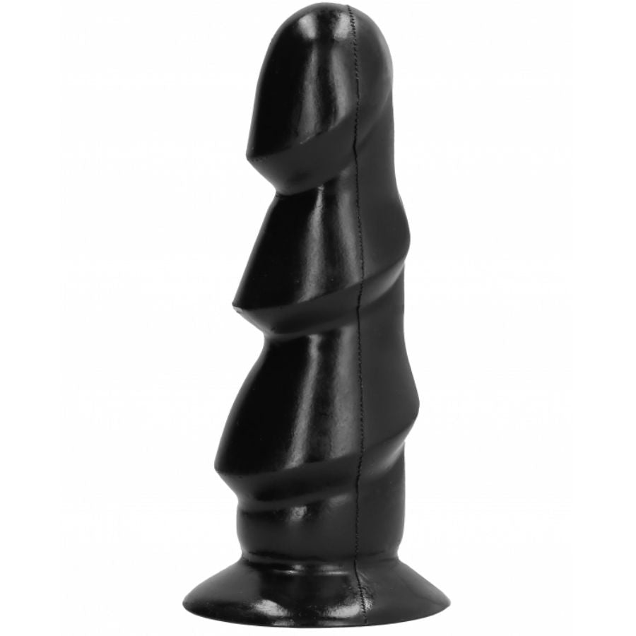 Analni dildo All Black - Dildo, 17 cm