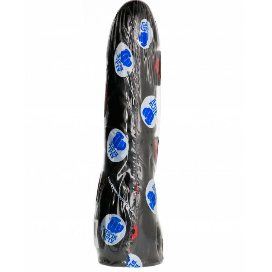 ALL BLACK - DILDO BLACK REALISTIČEN 20 CM