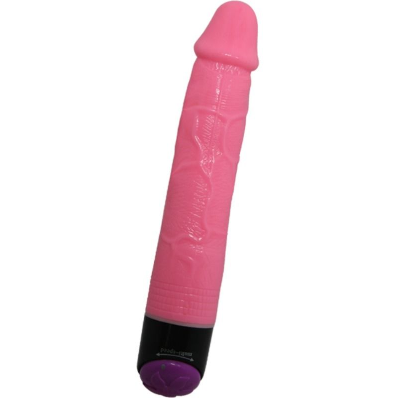 BAILE - BARVNI SEKS REALISTIČNI VIBRATOR ROZA 23 CM