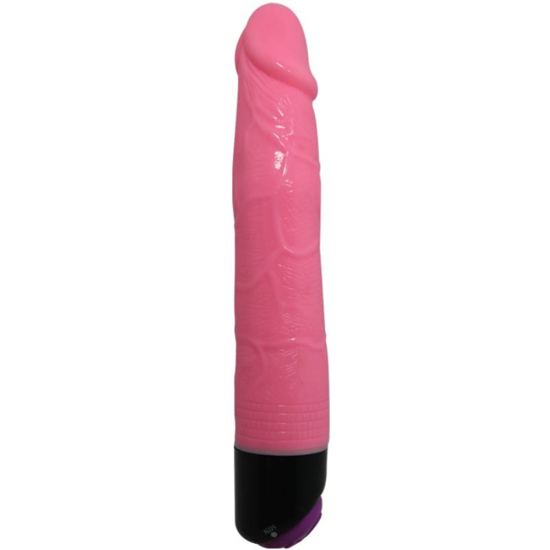 BAILE - BARVNI SEKS REALISTIČNI VIBRATOR ROZA 23 CM