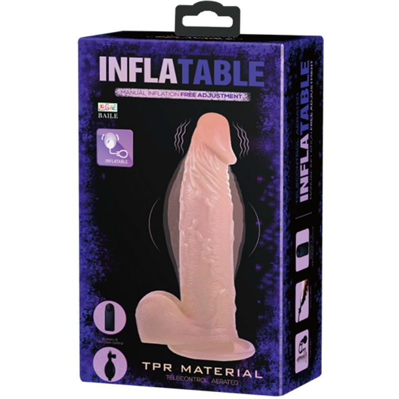 BAILE - REALISTIČNI VIBRIRAJOČI IN NAPIHLJIVI DILDO