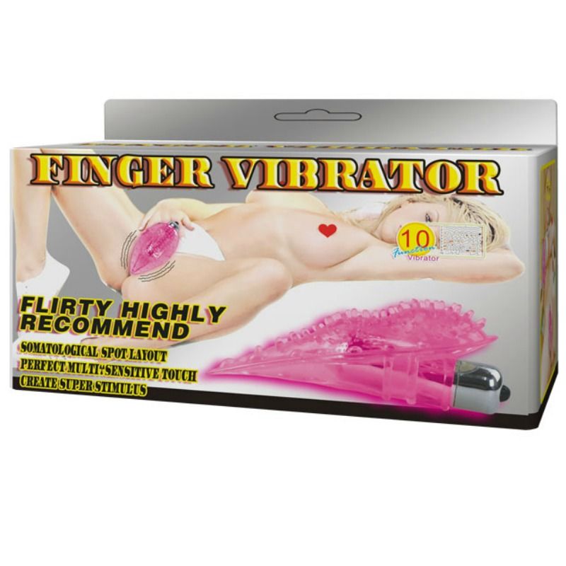 BAILE - VIBRATOR ZA PRSTE, KI SPODBUJA MASAŽO