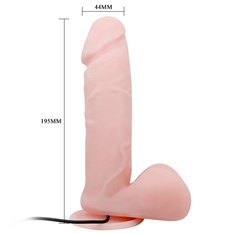 BAILE - OLIVER REALISTIČNI VIBRATOR S FUNKCIJO VRTENJA