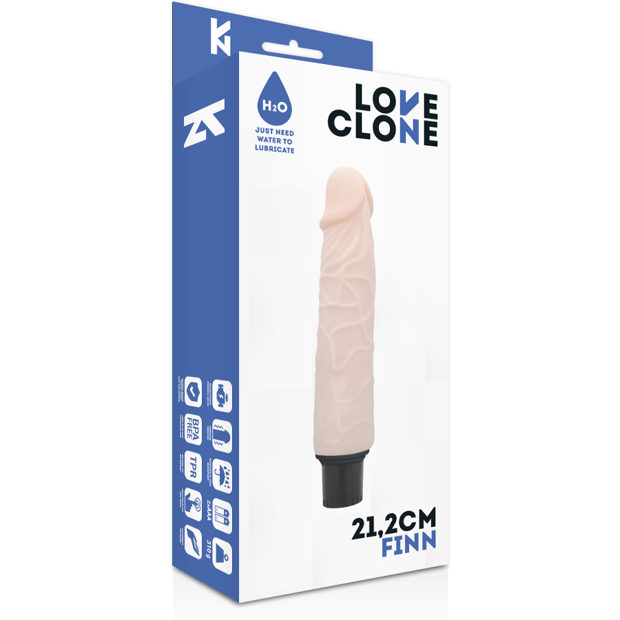 LOVECLONE - FINN SAMOMASAŽNI VIBRATOR 21,2 CM -O- 3,8 CM