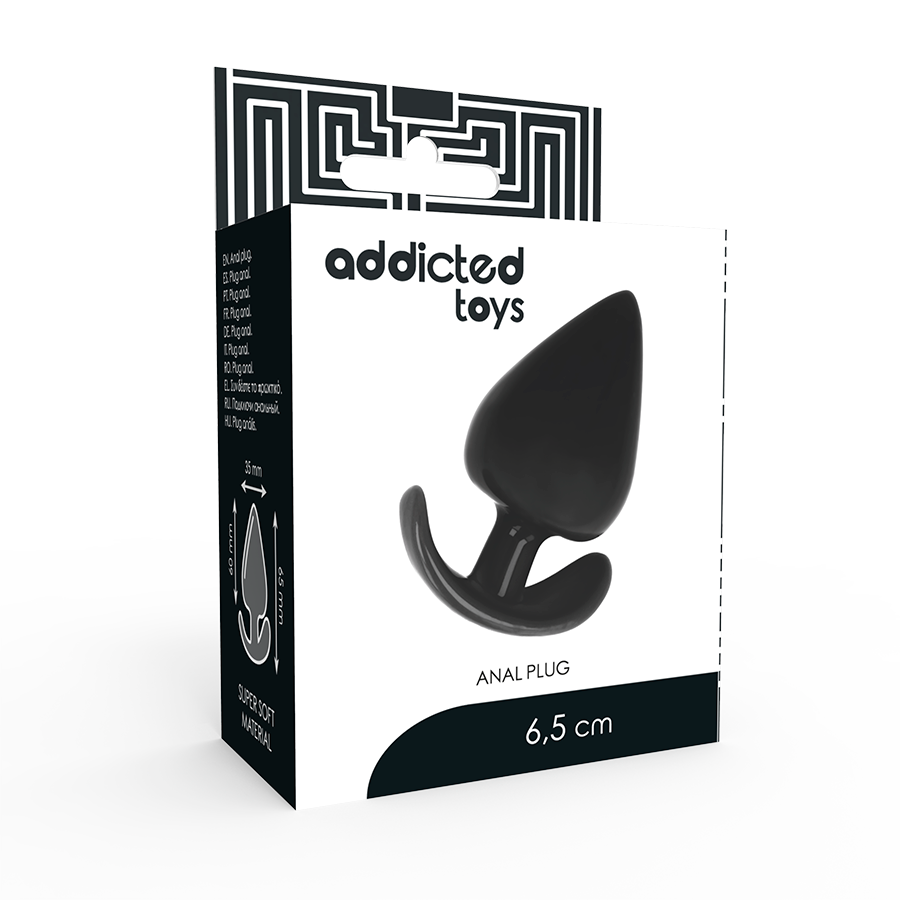 Analni čep Addicted Toys - 6.5 cm