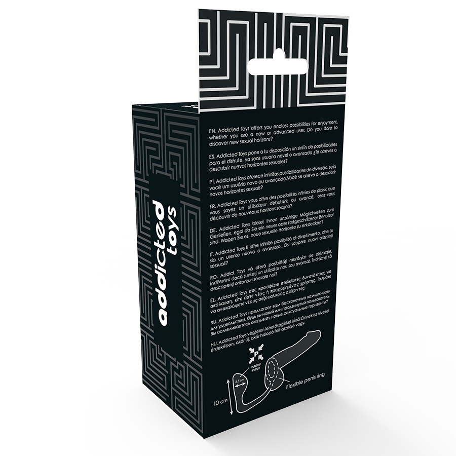 Analni čep z obročkom za penis Addicted Toys 6