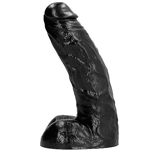 Analni dildo All Black - Dong, 25.5 cm