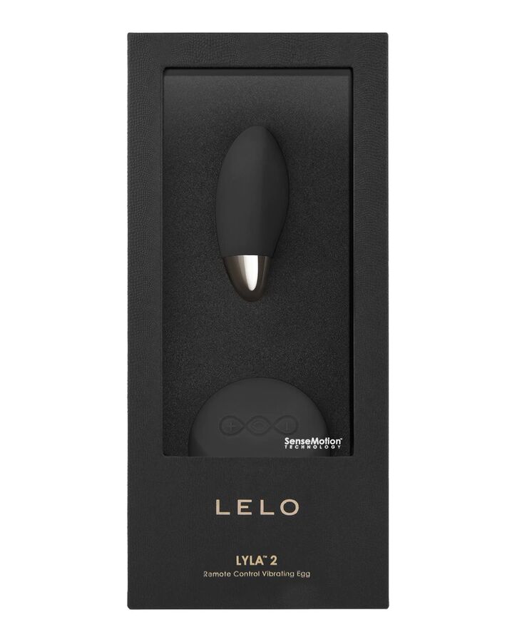 LELO - LYLA 2 INSIGNIA DESIGN EDITION ČRNI MASAŽNI STROJČEK JAJCE