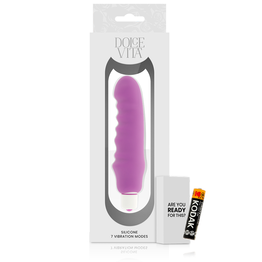 Manjši vibrator DOLCE VITA - Genius, vijolična