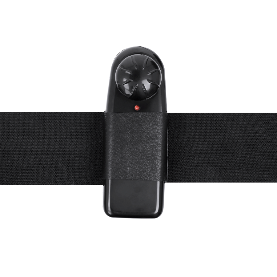 Vibracijski strap-on pas z dildom Harness Attraction Emmett, 16.5 cm