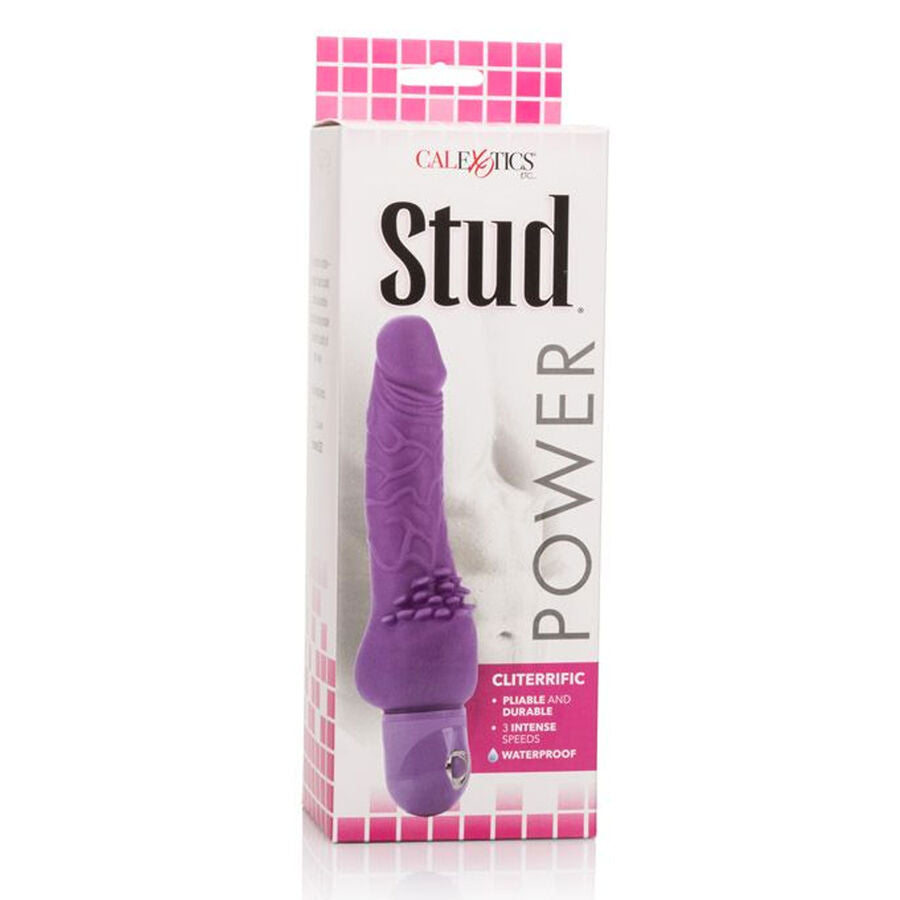 CALEXOTICS - POWER STUD CLITERRIFIC VIJOLIČNI VIBRATOR