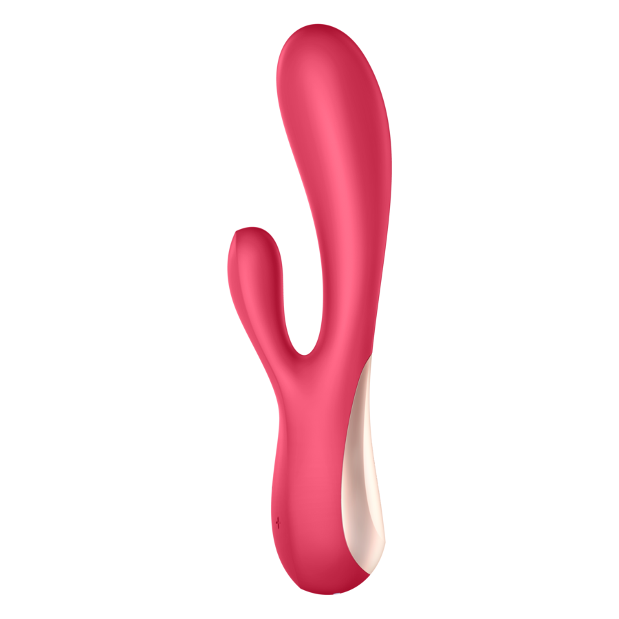Zajčji vibrator Satisfyer - Mono Flex, rdeča