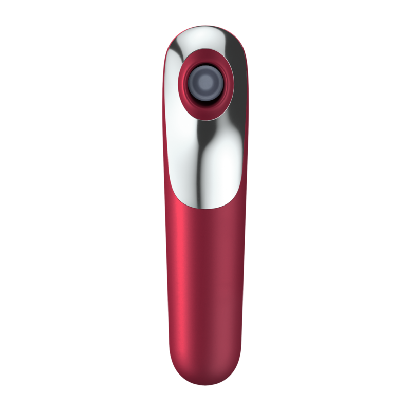 Stimulator klitorisa Satisfyer - Dual Love, rdeča