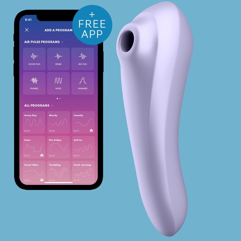 Stimulator klitorisa Satisfyer - Dual Pleasure, vijolična