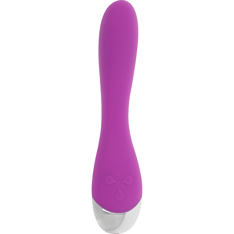 OHMAMA - VIBRATOR 6 NAČINOV IN 6 HITROSTI LILA 20,5 CM