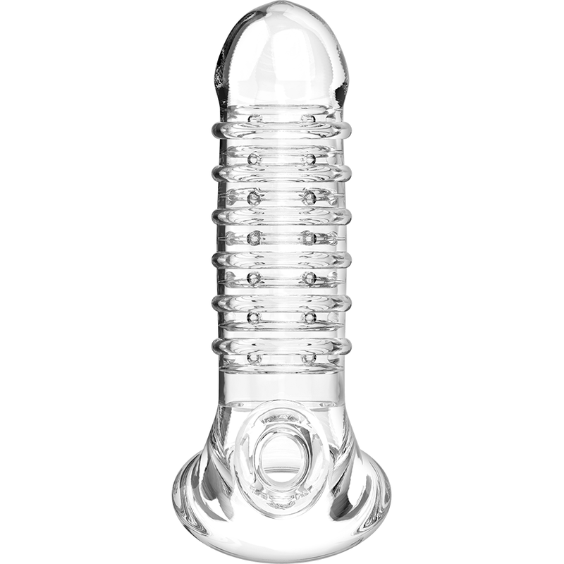 VIRILXL - PODALJŠEK IN OVOJ ZA PENIS V15 TRANSPARENTEN