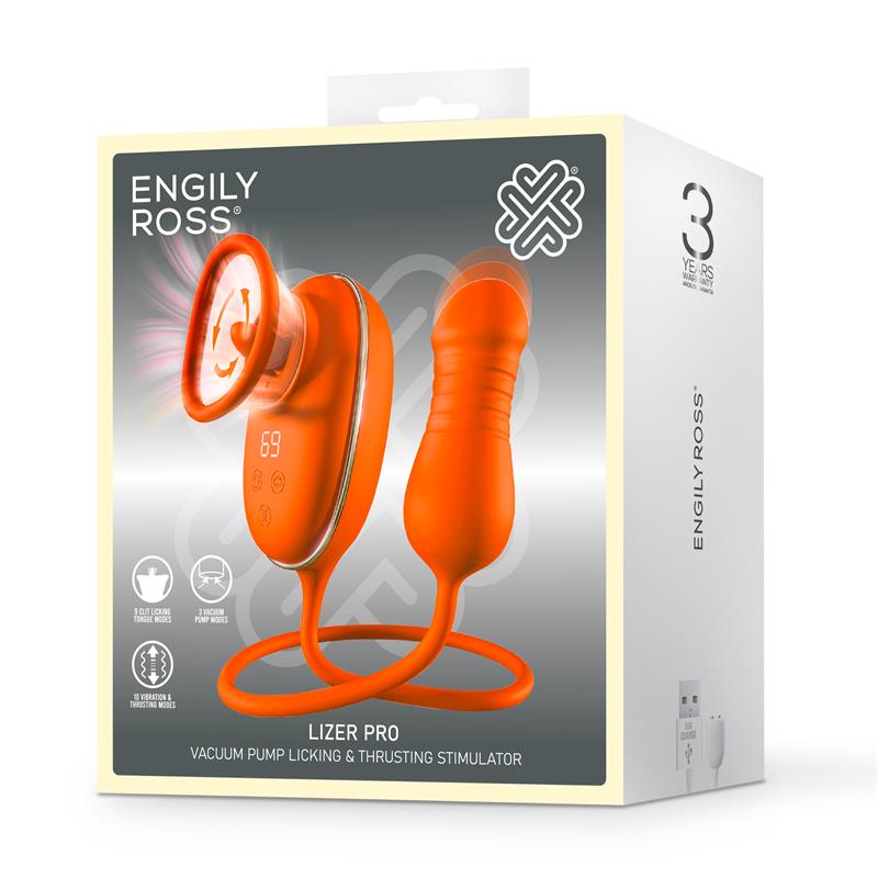 Stimulator klitorisa in G točke Engily Ross - Lizer Pro