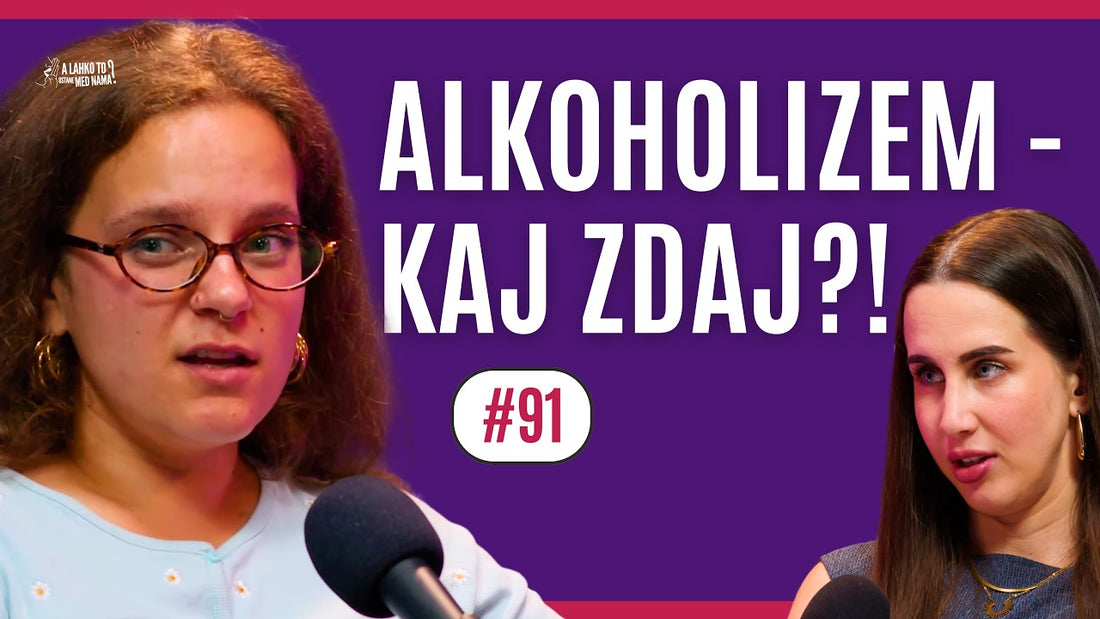 Sara Povše: "Skoraj sem UMRLA ZARADI ALKOHOLIZMA." | Ep. 91