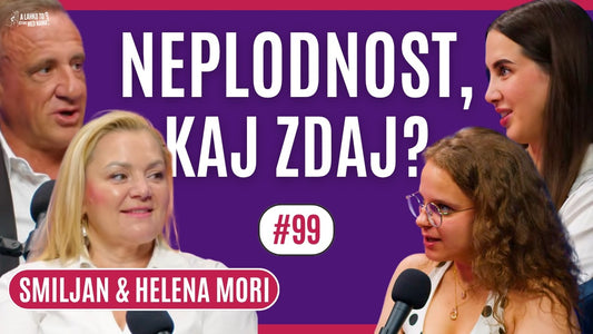Neplodnost, IVF in posvojitev sina iz Rusije | SMILJAN & HELENA MORI | Ep. 99