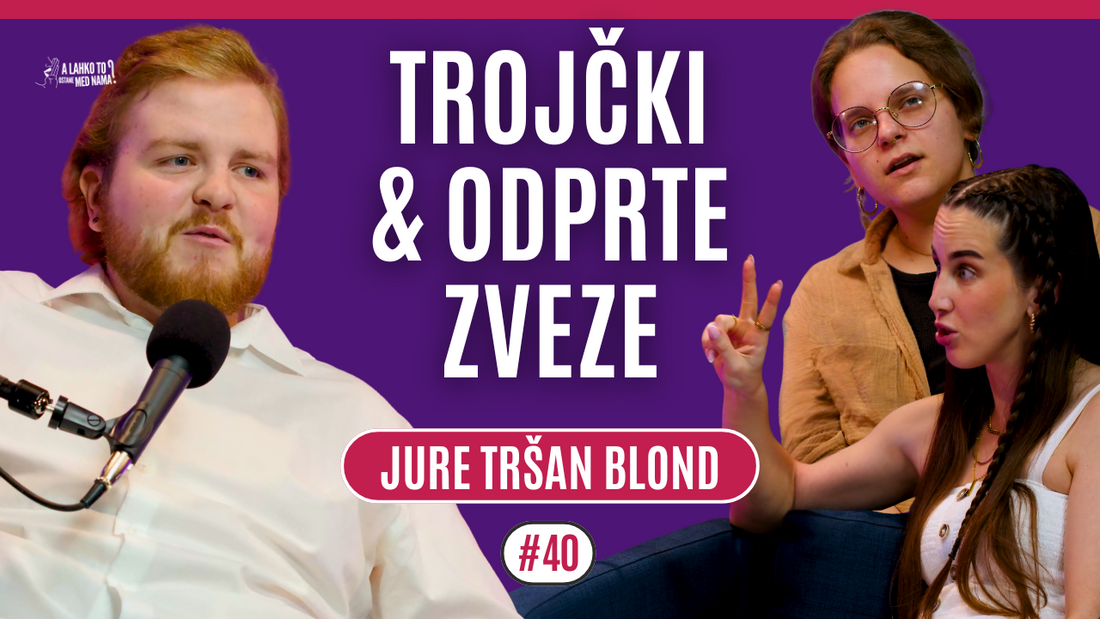 JURE TRŠAN BLOND: trojčki & odprte zveze 👀