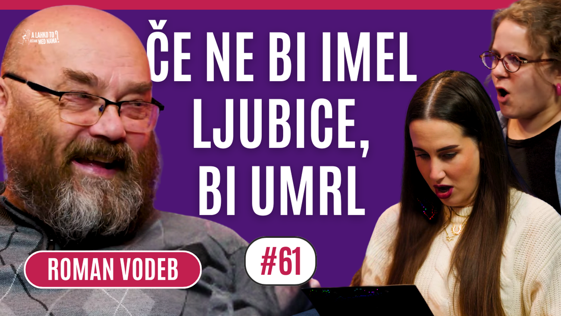 ROMAN VODEB: "Ženske s*ksajo, kot da so iz posebne šole." | Ep. 61