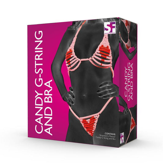 Lovers Candy G String and Bra Set