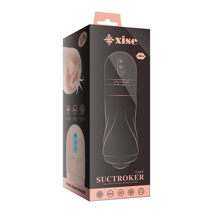 Suctroker V20 I Sucking Effect and Vibrating Masturbator