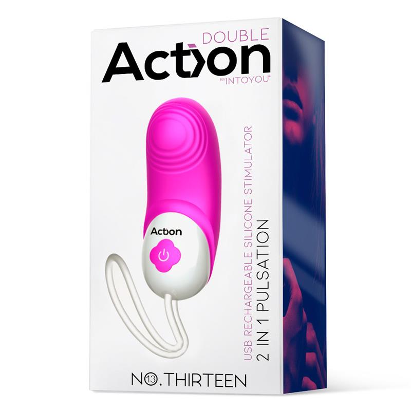 No Thirteen Stimulator 2 in 1 Vibration and Pulsation