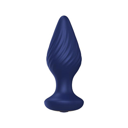 Spiral Butt Plug with Vibration and Remote