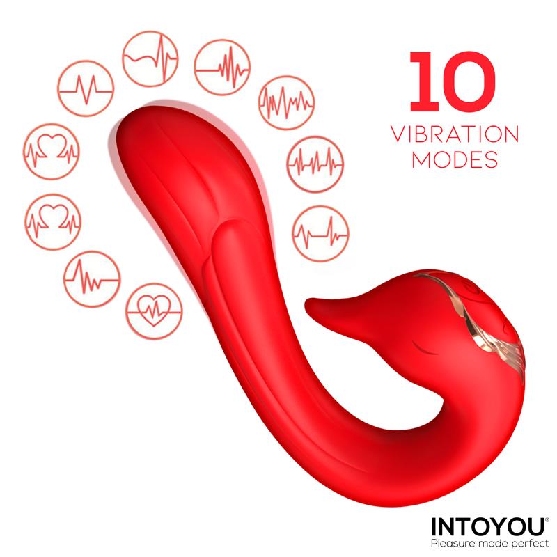 Swana Vibrator Licking Tongue with Angle Adjustable