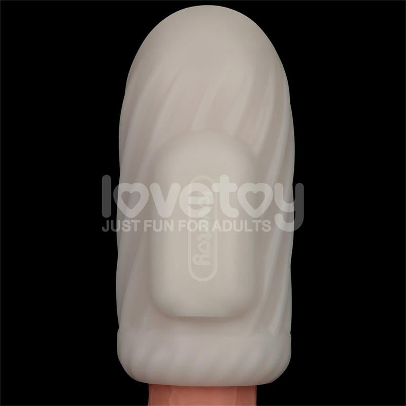 Knights Ring Vibrating Dual Purpose Sleeve
