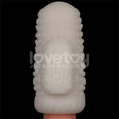 Knights Ring Vibrating Dual Purpose Sleeve Drip