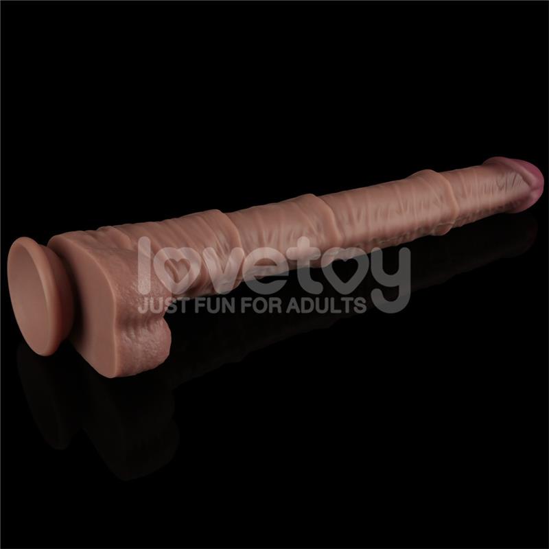 Dual Layered Bendable Dildo XXL 16