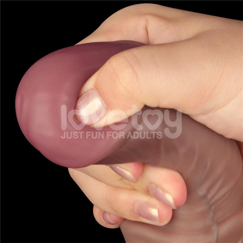 Dual Layered Bendable Dildo XXL 16