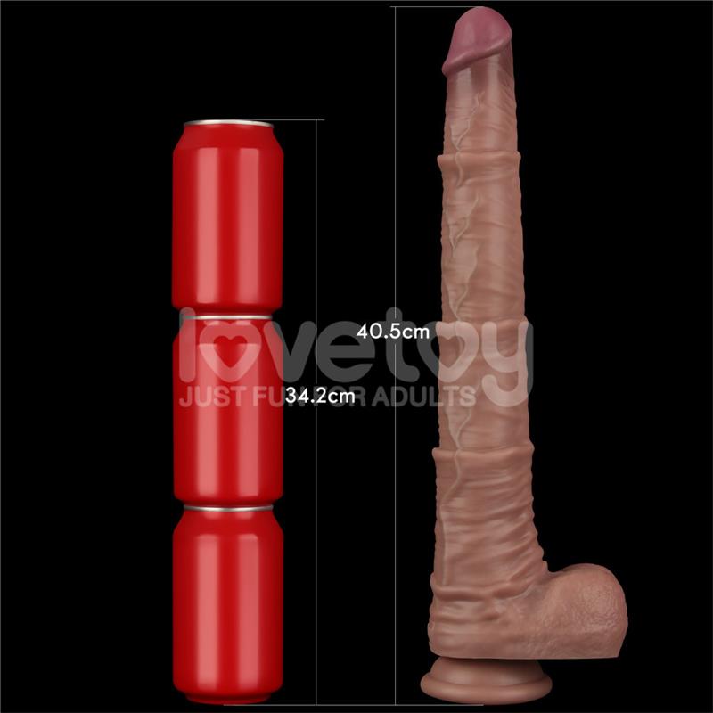 Dual Layered Bendable Dildo XXL 16