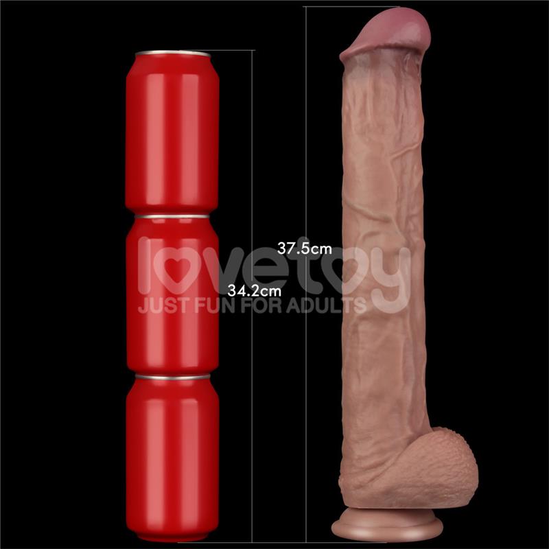 Dual Layered Bendable Dildo XXL 145