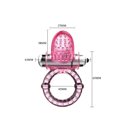 Sweet Vibrating Ring Pink