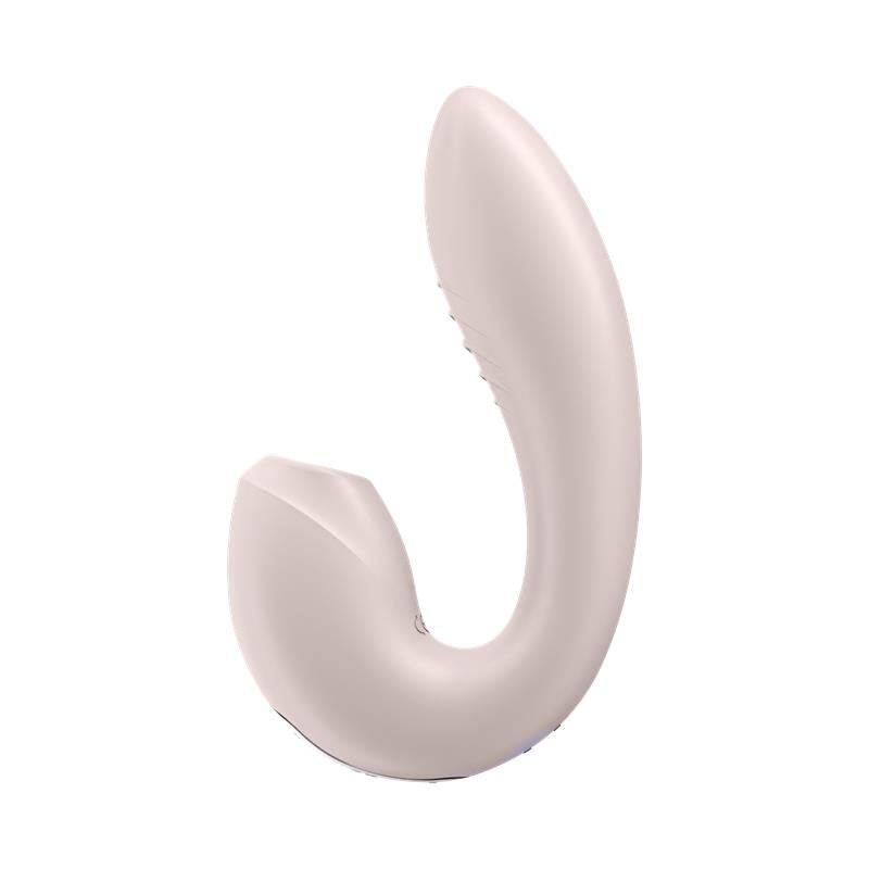 Sunray Clitoris Sucker and Vibe 2 in 1 Super Flexible Pink