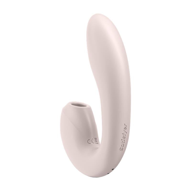 Sunray Clitoris Sucker and Vibe 2 in 1 Super Flexible Pink