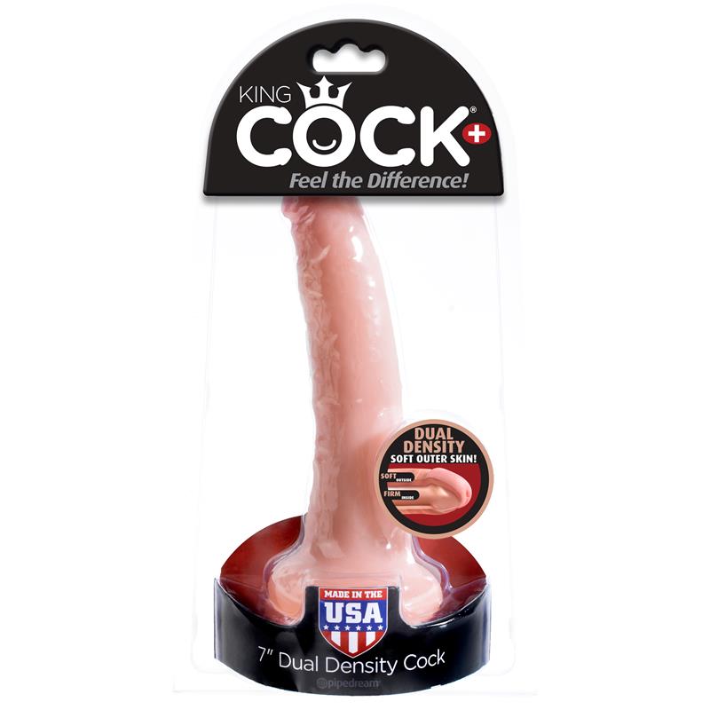 King Cock Plus 7 Dual Density Cock Flesh