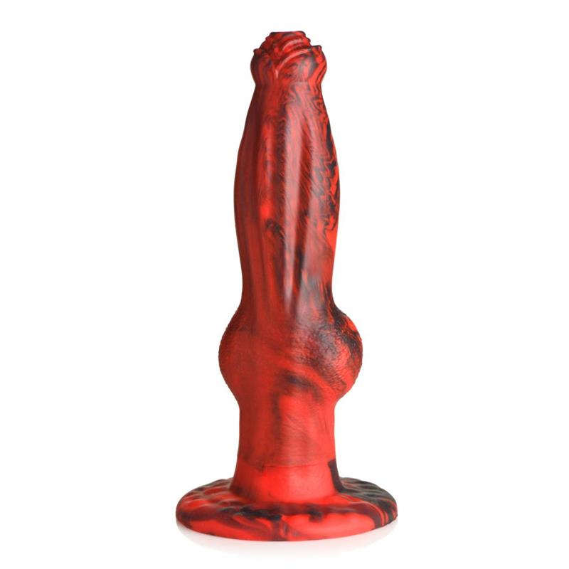 Hel Wolf Thrusting and Vibe Dildo