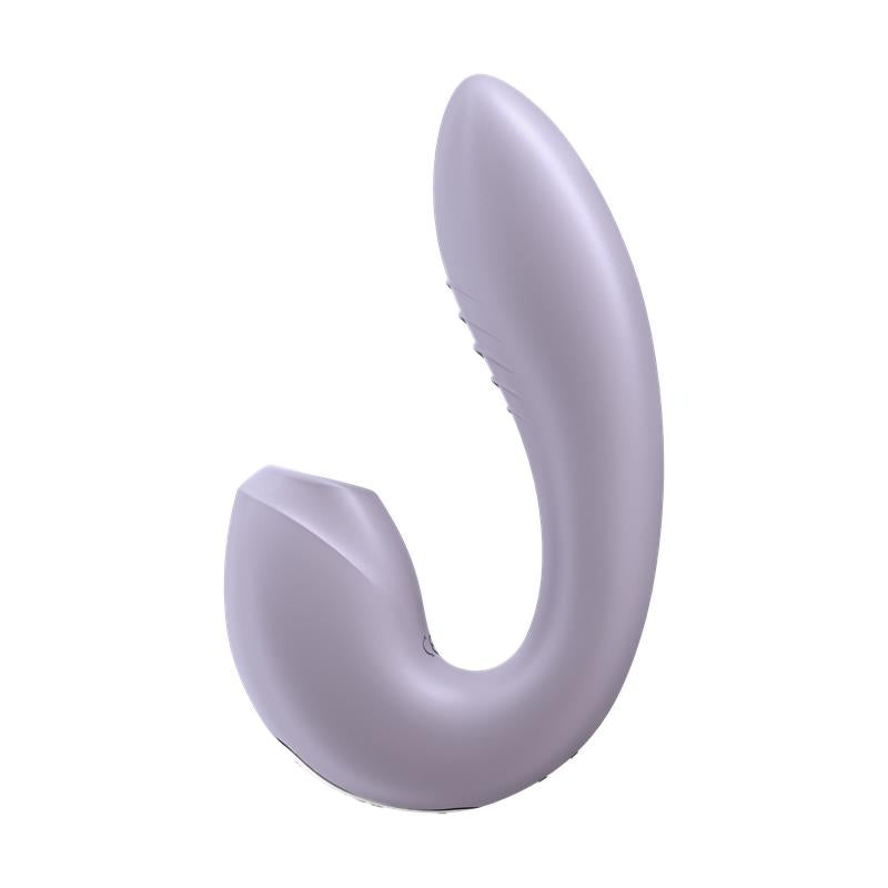 Sunray Clitoris Sucker and Vibe 2 in 1 Super Flexible Lilac