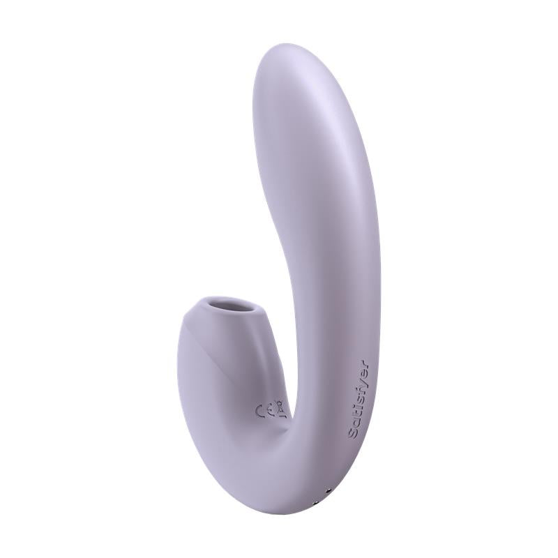 Sunray Clitoris Sucker and Vibe 2 in 1 Super Flexible Lilac