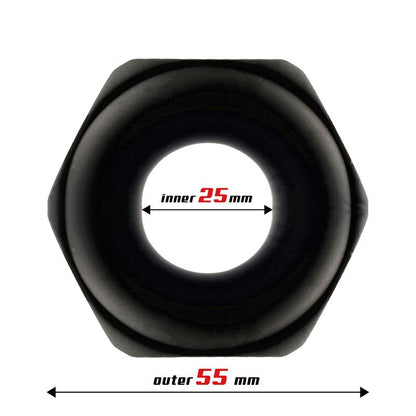 Penis Ring Nut Liquid Silicone 25 mm