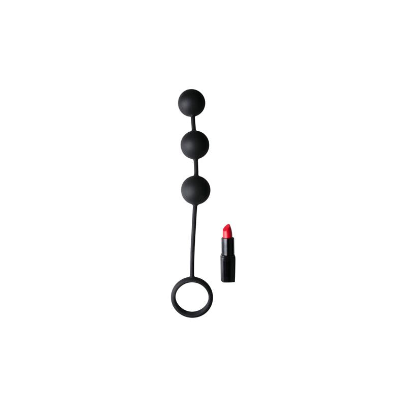 Anal Chain with Silicone Anal Ring