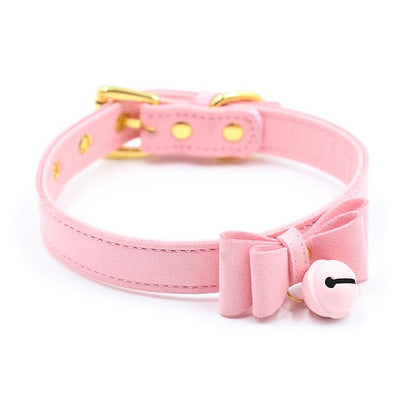 Golden Kitty Cat Collar with Bell