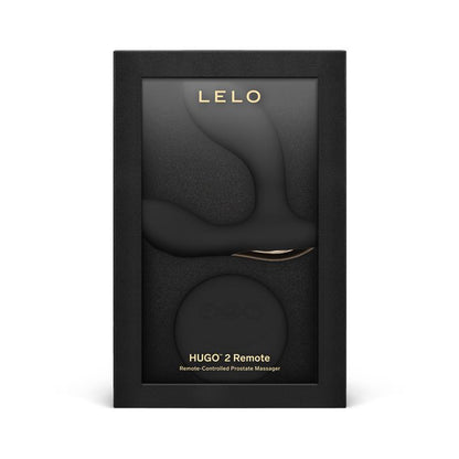 Hugo 2 Remote Control Prostate Massager Black