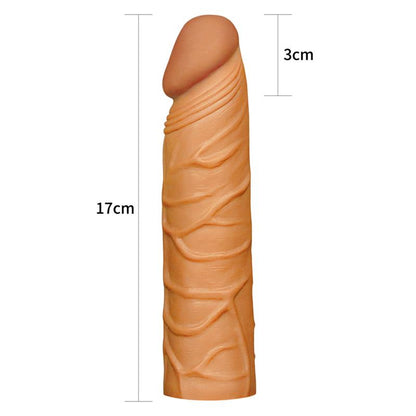 Penis Sleeve Pleasure X Tender Brown
