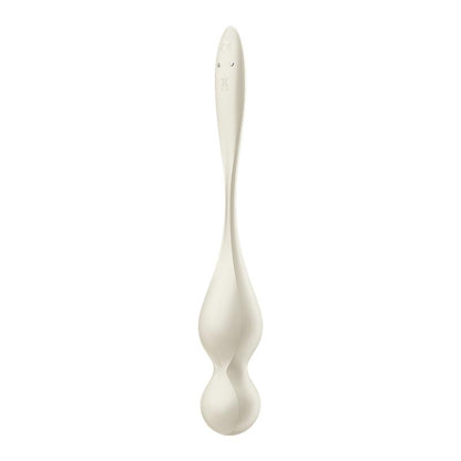 Love Birds 1 Kegel Balls with APP White
